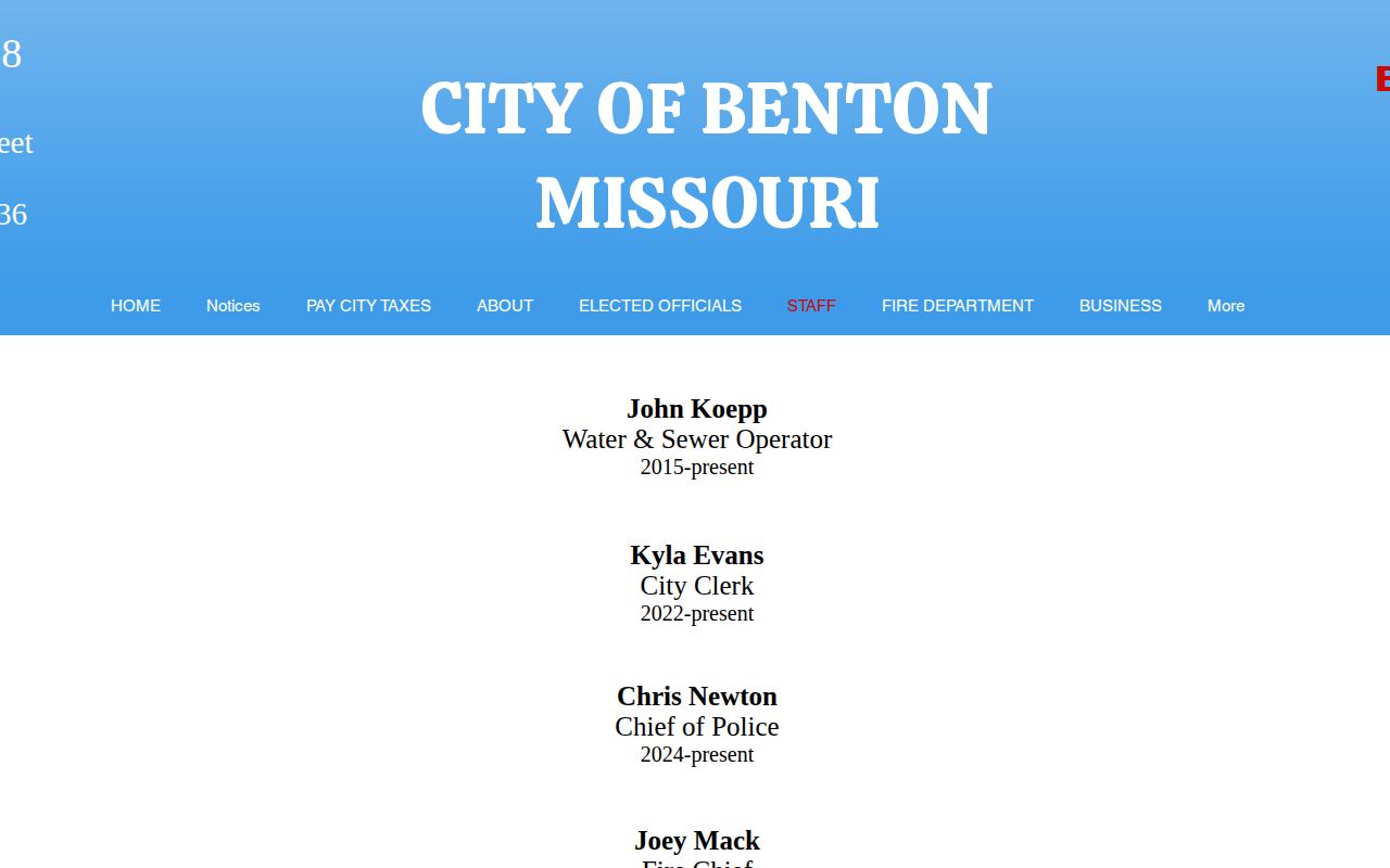 Benton Police contact source for Benton recent arrest records