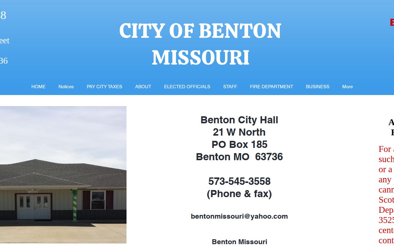 Benton after-hours Scott County Sheriff arrest contact route